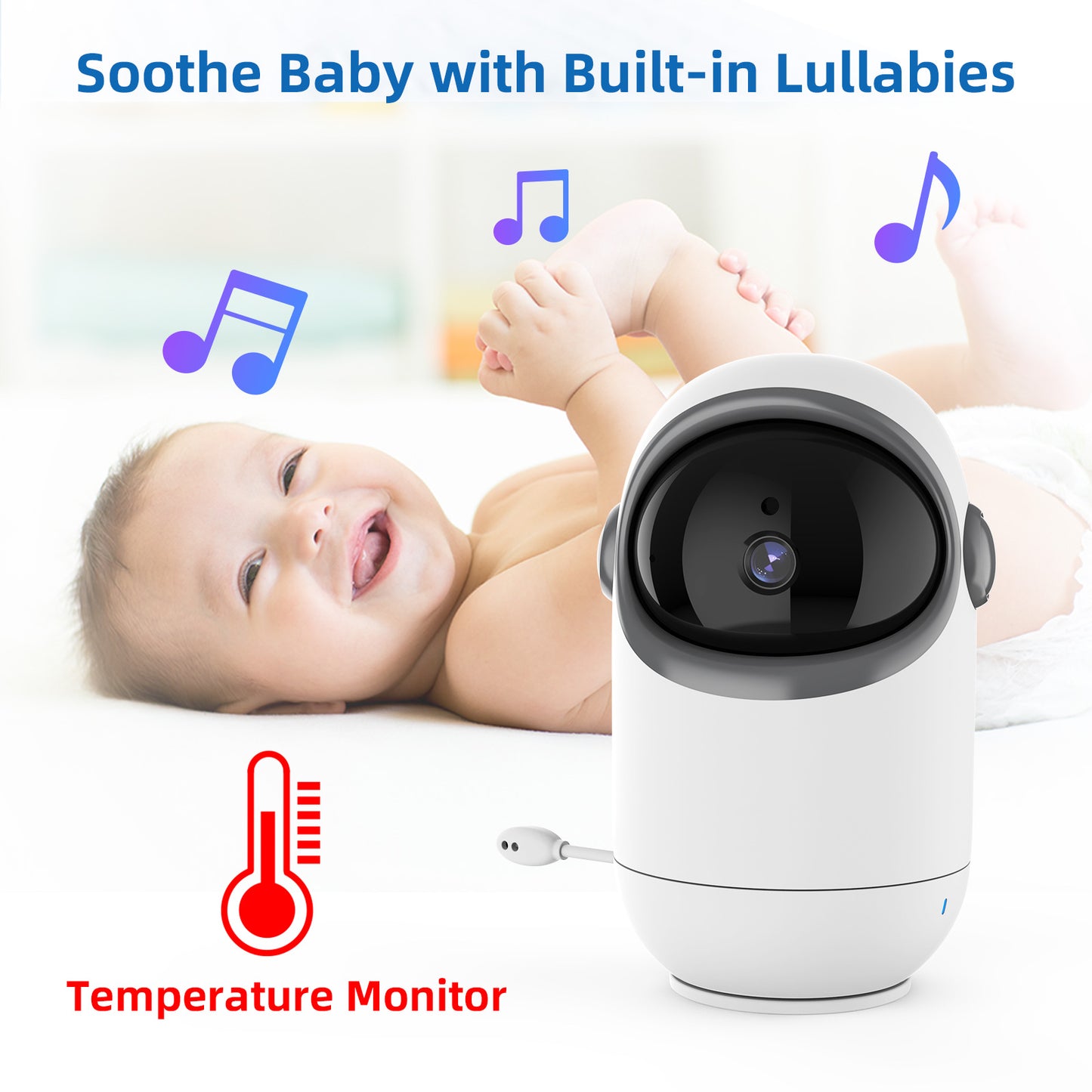 TakTark BM801 Video Baby Monitor