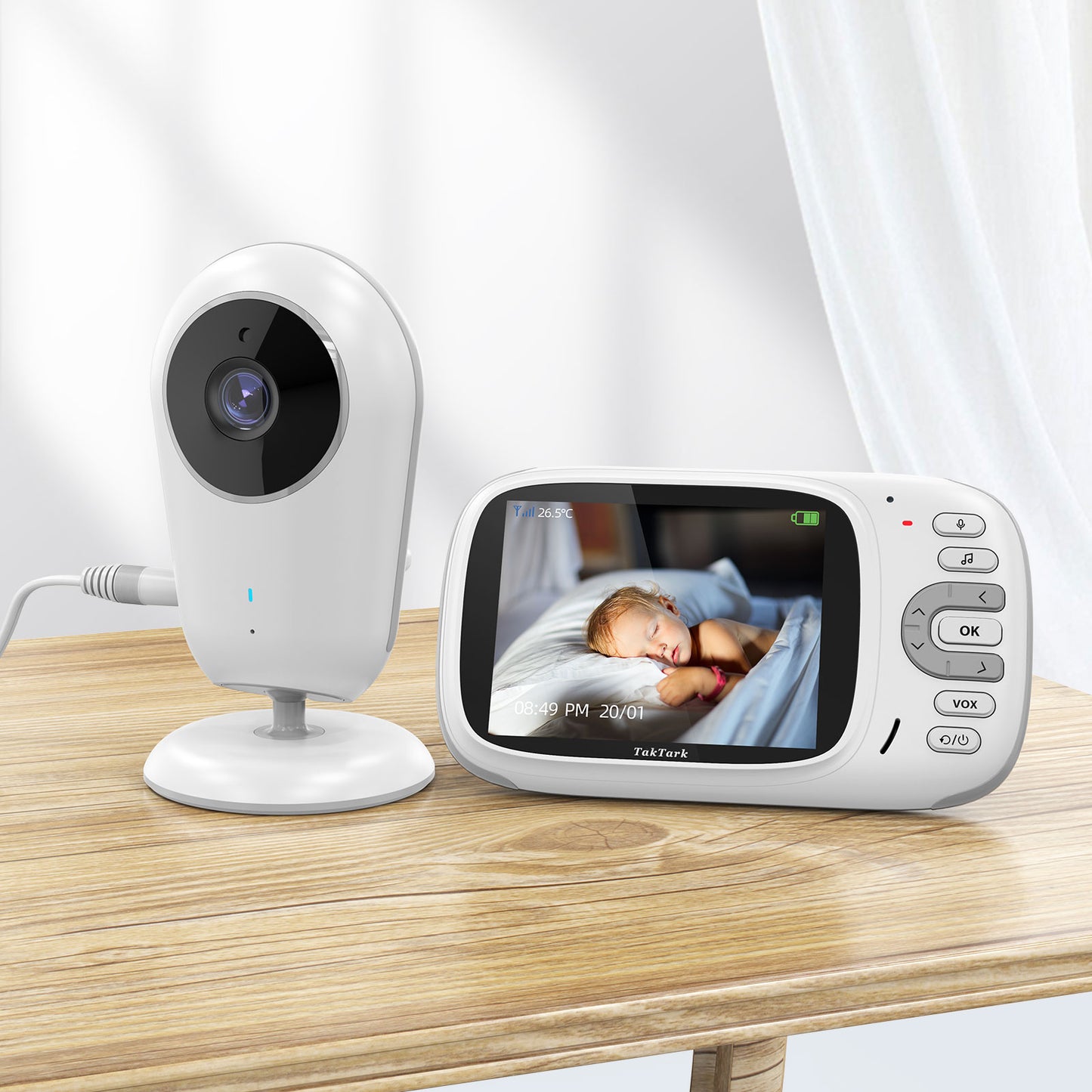 TakTark BM609 Video Baby Monitor