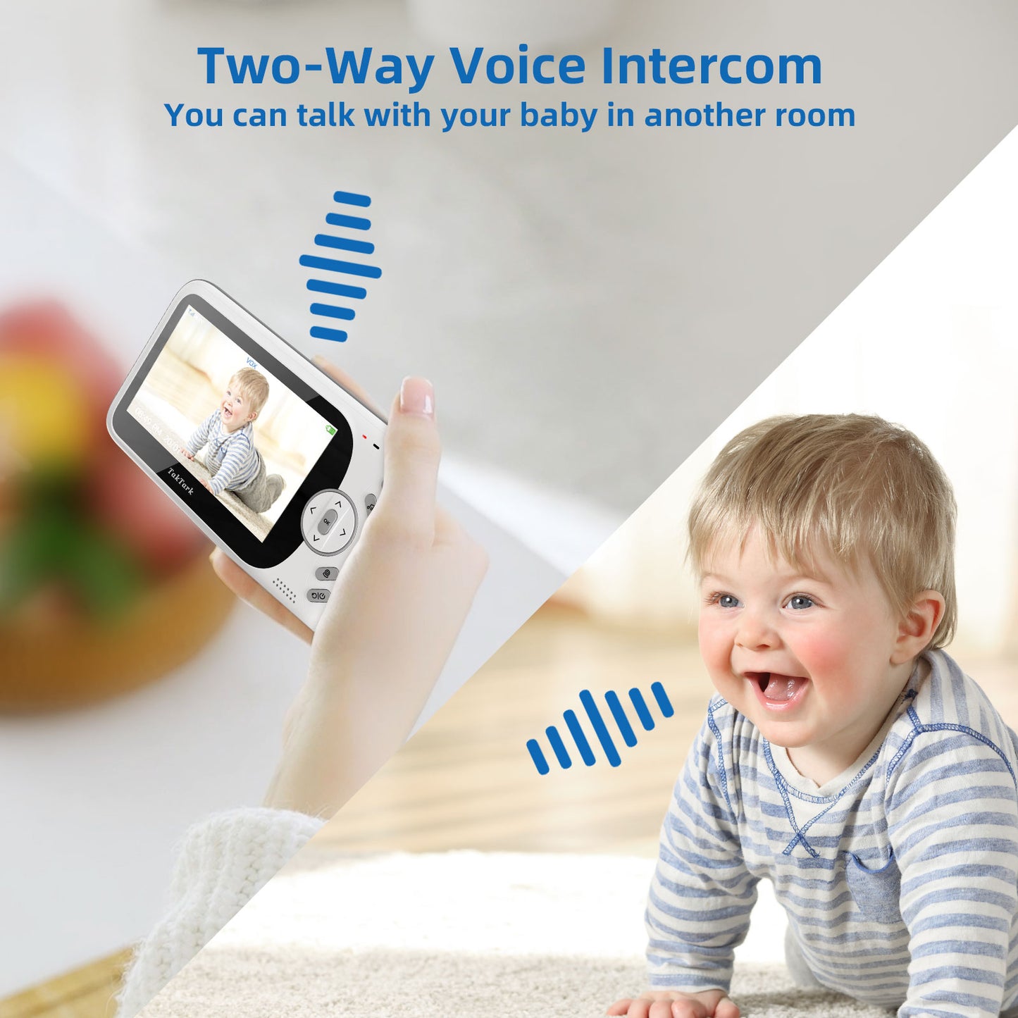 TakTark BM801 Video Baby Monitor